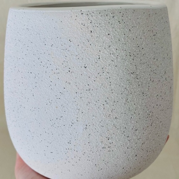 Ceramic Face Vase - Planter - Textured Ceramic Vase - Picture 4 of 11